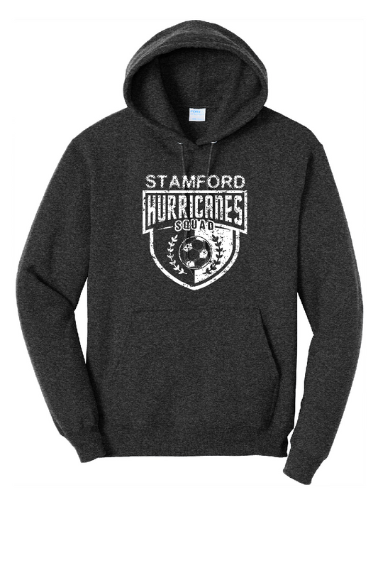 CUSTOM Stamford Hurricanes Squad Hoodie - Charcoal Gray