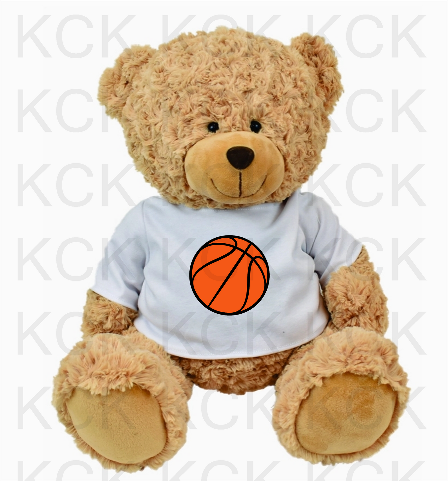 Cooper Teddy bear with Custom T-shirt.