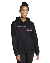Load image into Gallery viewer, FREYAH- &quot;Last Night&quot; Black Hoodie
