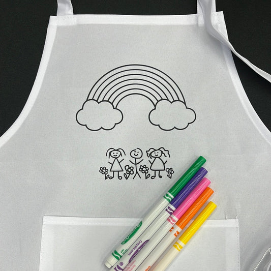 Pocket Apron- Rainbow